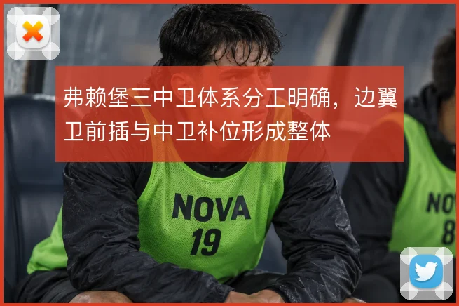 弗赖堡三中卫体系分工明确，边翼卫前插与中卫补位形成整体
